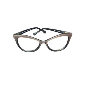 Betsey Johnson Grey Sparkle Cat-Eye Glasses​